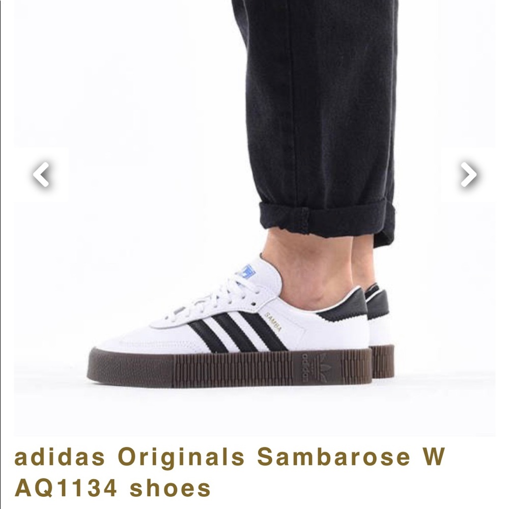 Adidas samba rose women’s platform sneaker